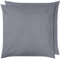 Amazon Basics Mikrofaser-Kissenbezüge, 65 x 65 cm, 2er-Pack, Dunkelgrau