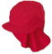 Sterntaler Baby-Mädchen Schirmmütze mit Bindebändern und Schutz für den Nacken Mütze, Rot (Rot 840), (Herstellergröße: 47)