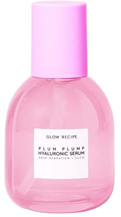 Glow Recipe Plum Plump Hyaluronic Acid Skin Care Serum - Hydrating Skincare + Face Serum for Women & Men with Antioxidant Plum + Vitamin B5 to Repair Skin Barrier & Lock-In Facial Hydration (60ml)