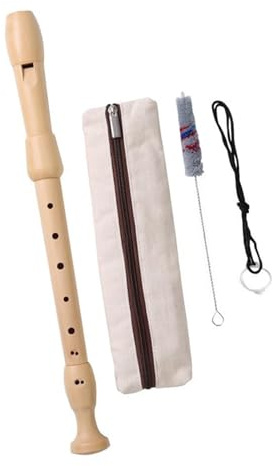 Recorder Flute Eight-hole Wooden Treble Alto Recorder Students Beginner 8-hole Wooden Flute Alto Soprano Recorder