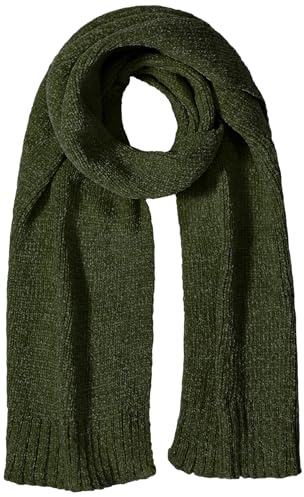 Pleneal Scarf for Women,Soft Chenille Winter Scarves, Womens Warm Scarf for Cold Weather,Green