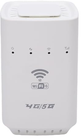 Luqeeg Router Inalámbrico WiFi 6, Internet Cat4, Cobertura de 300 M², Conexión para 32 Dispositivos. Router 4g LTE Cpe, Configuración En 3 Pasos. para Smartphones y Tablets.