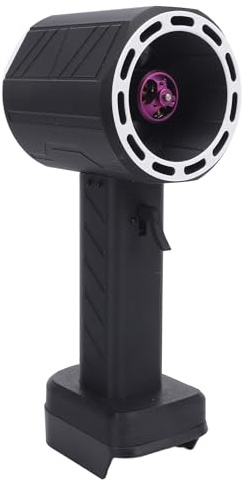 Topiky Kraftfull Elektrisk Luftstövare 1100W 14000RPM 1600g Thrust Steglös Hastighet Justerbar Sladdlös Turbofan Jet Torrblåsare, Bärbar Dammblåsare för Home Car Keyboard Camping Rengöring