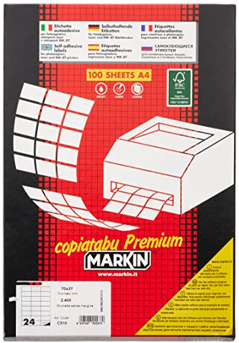 Markin Cf2400 Etichette 70X37