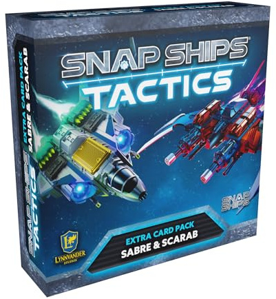 SNAP SHIPS Sabre and Scarab Card Pack for Tactics Constructible Miniatures Game