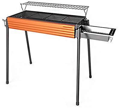 Grills Tragbare Outdoor Freizeit Camping Home Wild Holzkohle BBQ Barbecue Ofen Klapp BBQ Rack