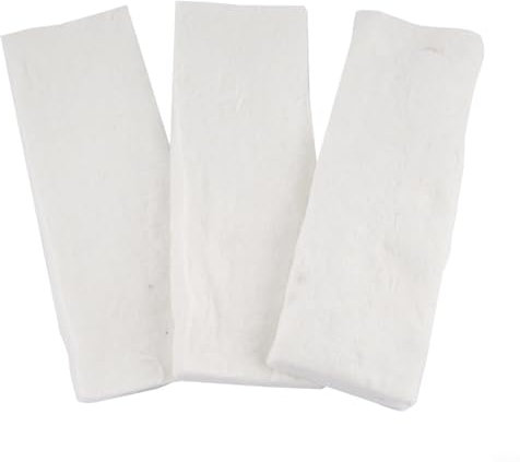 WIIYENA Esponja de fibra de cerámica, paquete de 3 unidades de 30 x 10 x 2,5 cm, manta de seguridad contra incendios de bioetanol, resistente a altas temperaturas para chimeneas de gel interiores (30