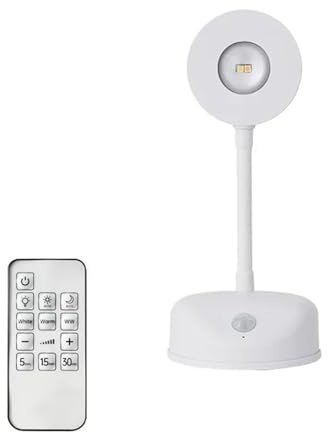Focos LED, Luz Con Sensor De Movimiento, Inalámbrico, Recargable For Dormitorio, Mural, Lámpara Con Sensor For Sala De Estar, Iluminación Interior, Luz Nocturna(White-remote control)