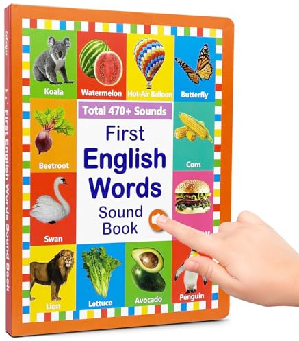 Bok Pratar Ord Interaktiv Ordförrådsstudier Leksak