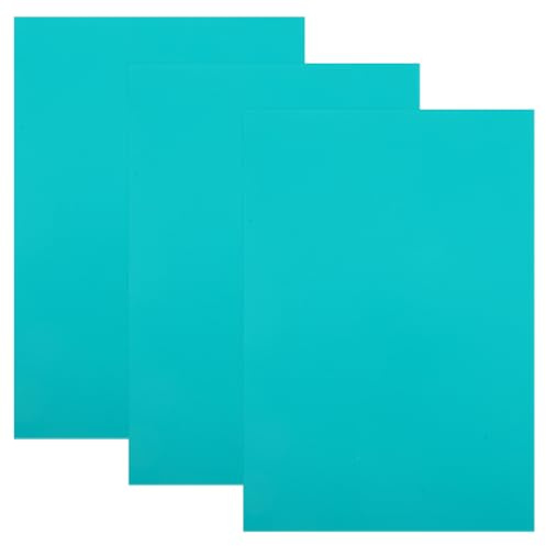 COHEALI 3 Placas de Linóleo para Grabado en Pvc A4 210x297mm, Material de Grabado Fácil de Tallar para Manualidades, Suministros para Linograbado y Estampación Detallada