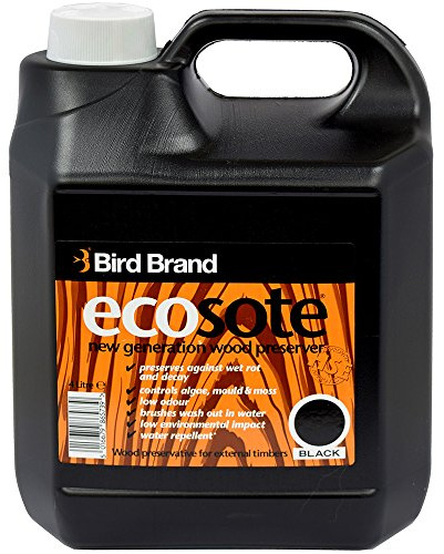 Bird Brand Ecosote 4 Litre - Black Colour - Box of 4.