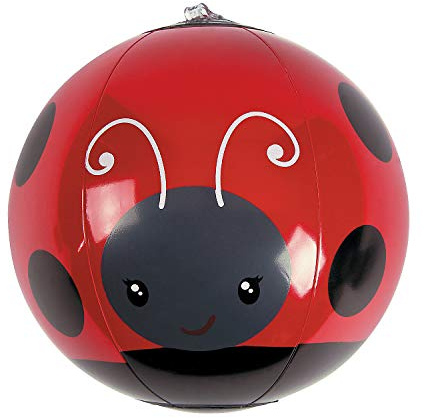 Fun Express Mini Ladybug Beach Balls Bulk 12 Pack