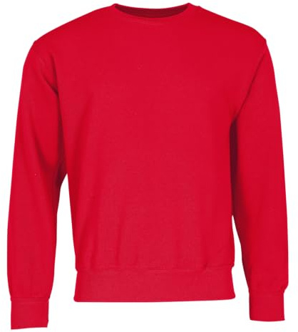 Fruit of the Loom Ss126m Sudadera, Rojo, X-Large para Hombre