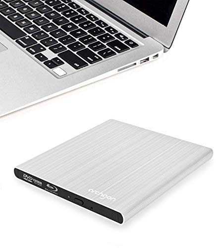 SEA TECH Aluminum External USB Blu-Ray Writer Super Drive for Apple MacBook Air, Pro, iMac