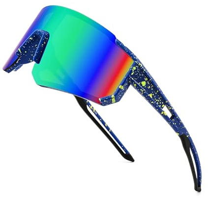 FEISEDY Lunette de Cyclisme pour Enfants/Adolescents 6-15 Ans B0048