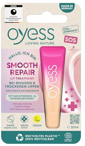 OYESS loving nature, cura delle labbra, smooth repair, 10 ml