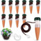 Sunshine smile 10 distributori d'acqua per piante d'appartamento, sistema di irrigazione per balcone, irrigazione automatica, sistema di irrigazione