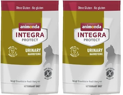 Animonda Integra Protect Urinary Struvitstein (1 x 1,2 kg), recommandé par Les vétérinaires, Nourriture sèche de qualité supérieure pour Chats Adultes (Lot de 2)