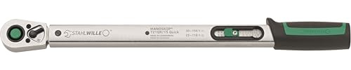 STAHLWILLE 721QR/15 QUICK l auslösender Drehmomentschlüssel l 30-150 N·m l 1/2“ Ratsche l kein Rücksetzen auf 0 nötig l Made in Germany