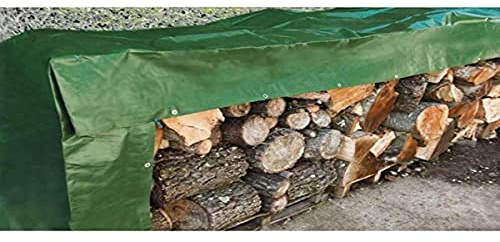 WERKA PRO Lona Multifuncional Negra y Verde 240 g/m2 1,5 x 6 m