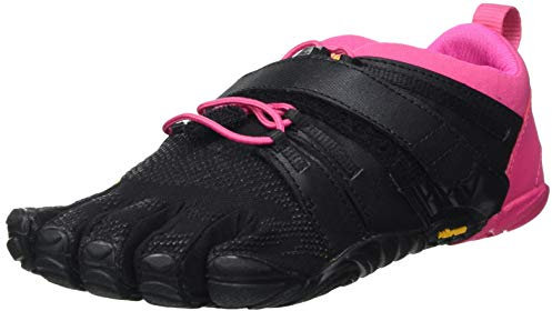 Vibram Damen V-Train 2.0 Sneaker, Black/Pink, 42 EU