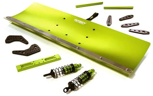 Kit chasse-neige usiné CNC en alliage pour camion Traxxas 1/10 Maxx 4S