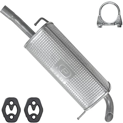 Polmo Endtopf Auspuff für Fiesta 5 V MK5 Mazda 2 1 I DY 1.25 1.3 1.4 1.2