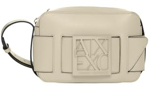 Armani Exchange Women's Essential, Susy, Zip Around Camera case, Dusty Ground
