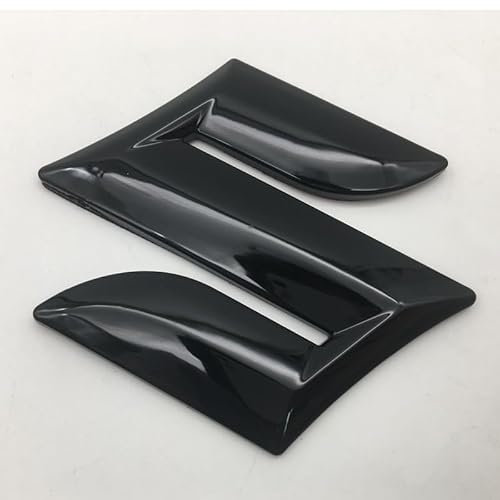 HBANMK Auto Emblem Aufkleber für Suzuki Vitara Alivio Swift Alto SX4, Abzeichen Logo, Buchstaben Wort Emblem-Aufkleber Auto Sticker Body Logo Abzeichen Dekoration Aufkleber Zubehör,C Black-8CM