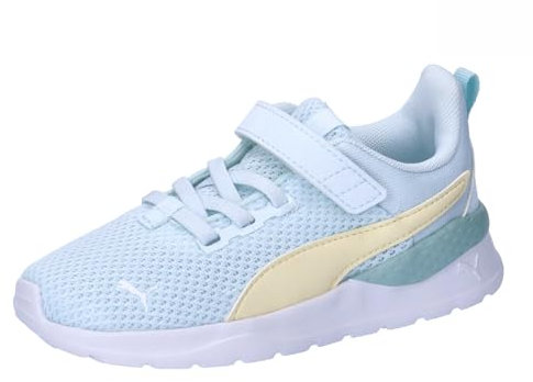 PUMA Unisex Kinder Anzarun Lite Ac Inf Turnschuhe, Dewdrop Chamomile Puma White, 24 EU