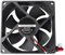 Jopto ventilador de refrigeración silencioso sin escobillas 92 x 92 x 25 mm 9225 DC 24 V doble rodamiento de bolas con terminal de 2 pines compatible con impresora 3D PC carcasa CPU enfriadores