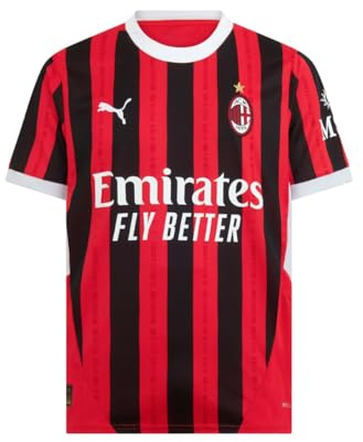 AC Milan Fußball Trikot Saison 2024/2025, Home, Fußballshirt, Offizielles Produkt, S