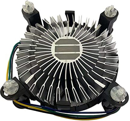 Nucelit CPU Cooler Air-cooled CPU Heat Sink Fan PC Cooling Radiator CPU Air Cooler Fan For LGA 775/1150/1155/1156/1151