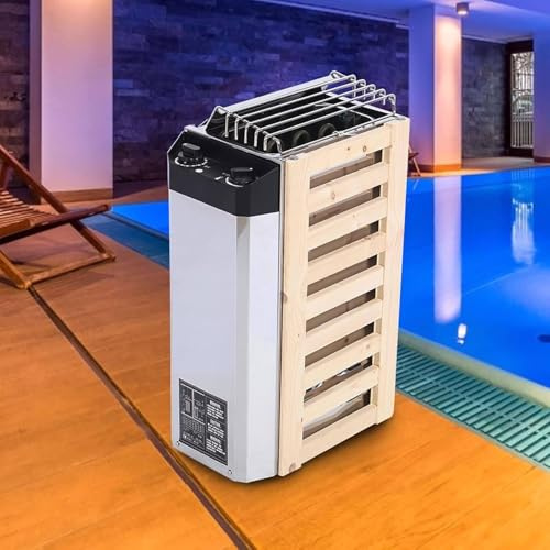 Bastuaggregat, 3kw/3,6kw Intern Kontroll, Temperaturjusterbar Elektrisk Bastuugn I Rostfritt Stål, Elektrisk Bastuugn För Hemmet, Hotellspa, ångrum, Badkar, Dusch 3.6KW