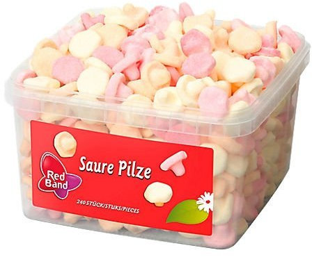 Red Band sour Mushrooms 720g