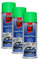 3x KWASNY 233 254 AUTO-K TUNING Liquid Gum Neon-Grün Lackspray 400ml