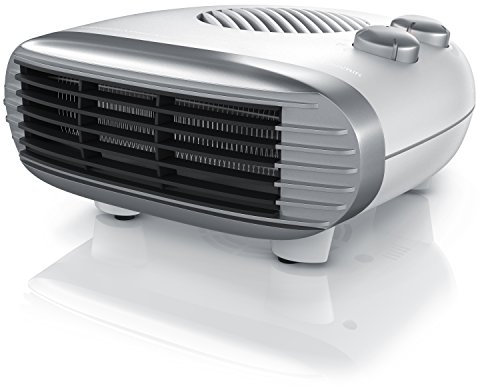 Brandson - Radiateur soufflant silencieux à économie d'énergie, 3 niveaux de puissance, Chauffage pour salle de bains avec thermostat réglable 2000W, Faible bruit et efficacité énergétique