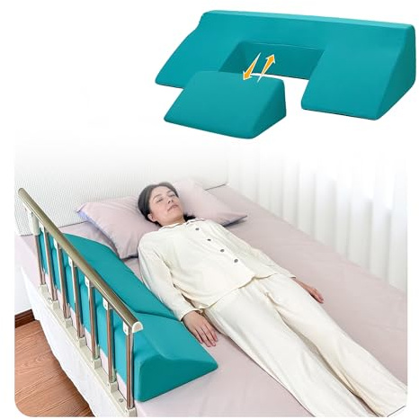 NEAUDE Bedsore Turning Wedge Pillow for Bedridden Bed Wedge Pillow Sleeping Incline Foam Body Positioners Pressure Ulcer Prevention Cushion Triangle Medical Nursing Wedges Positioning Bedsore Pillow
