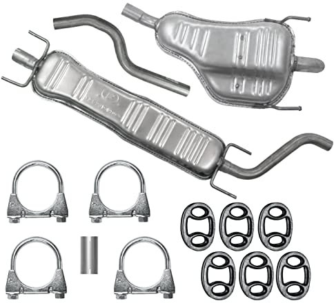 Schalldämpferset Auspuffanlage Auspuff für Opel Zafira 2 II B 1.6 1.8 2.2