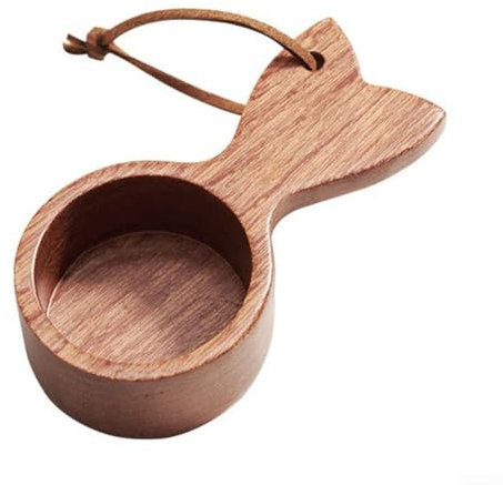 Cucchiaio dosatore in legno per caffè, tè, zucchero, farina, strumento essenziale da cucina