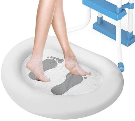 Qutalmi Bain de pieds pour entrée de piscine, lave-pieds de plage | Baignoire gonflable anti-fuite à petites empreintes,Lavabo de pieds pliable, pieds propres pour piscines, plage extérieure
