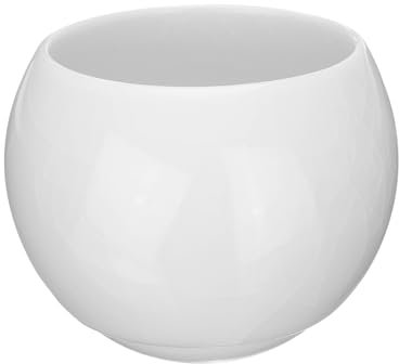 sourcing map Bols à thé faits à la main 150 ml / 141,7 g décoration craquelée chinoise japonaise tasse à thé en céramique Gong Fu pour bureau maison cadeaux blanc