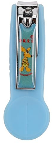 MOBUTOFU Foldable Nail Clippers Sicherer Nagelknipser Für Neugeborene Und Kleinkinder Ergonomisches Design Sanftem Blau Sanfte Und Präzise Nagelpflege Für Mädchen