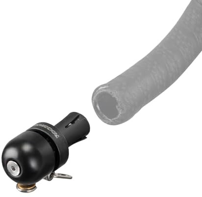 ROCKBROS Bike Bell Road Bike Plug Bells Adults 80DB Handlebar Retro Bicycle Loud Sound Horn Black