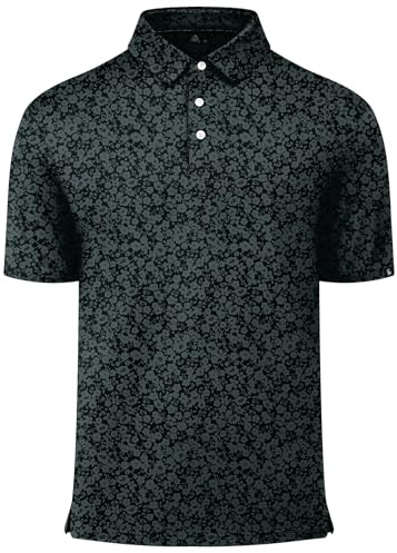 SwissWell Polo Uomo Manica Corta Golf Tennis Traspirante a Maniche Maglietta Sportiva Estiva Shirt Slim Fit Basica Polo Stampata T-Shirt
