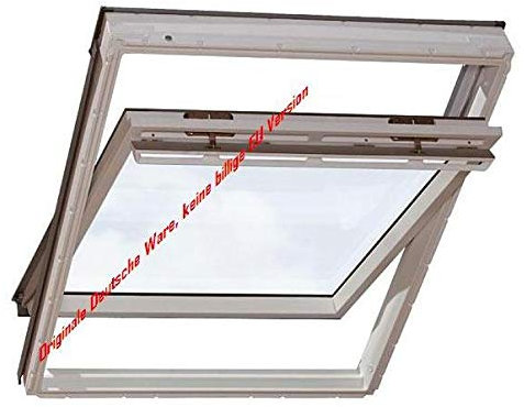 Velux Dachfenster GGU Schwingfenster 114x118cm SK06 0070 Thermo Kunststoff mit Ziegeleindeckrahmen EDZ 0000