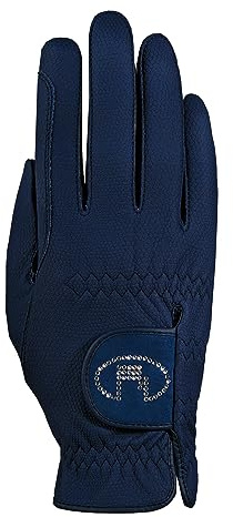 Roeckl Sports Lisboa, guanti estivi da donna, blu marino, 6