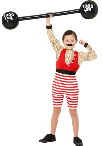 Child Deluxe Strong Boy Costume - Small (4 - 6 Years)