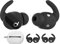 AhaStyle 3 Pairs Beats Studio Buds Ear Hooks Anti-Slip Ear Covers Silicone Accessories【Not Fit in The Charging Case】Compatiable with New Beats Studio Buds 2021 (Black)