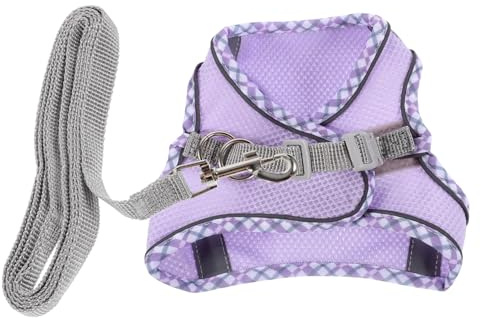 Abaodam Harnais pour Chien avec Laisse Intégrée Harnais pour Petit Chien pour Chiot Accessoire pour Promenade